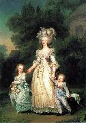 Adolf-Ulrik Wertmuller Marie Antoinette with her children china oil painting artist